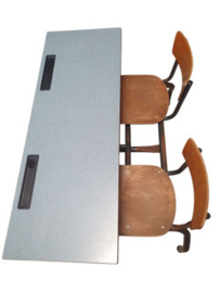 Vintage schoolbureau