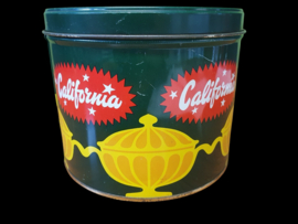 Vintage California voorraadblik