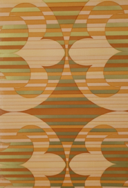 Groovy vintage behang