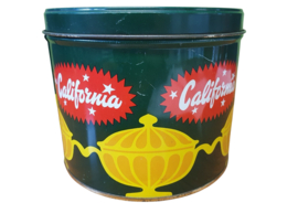 Vintage California voorraadblik