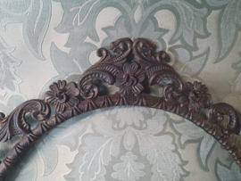 Brocante koperen lijst