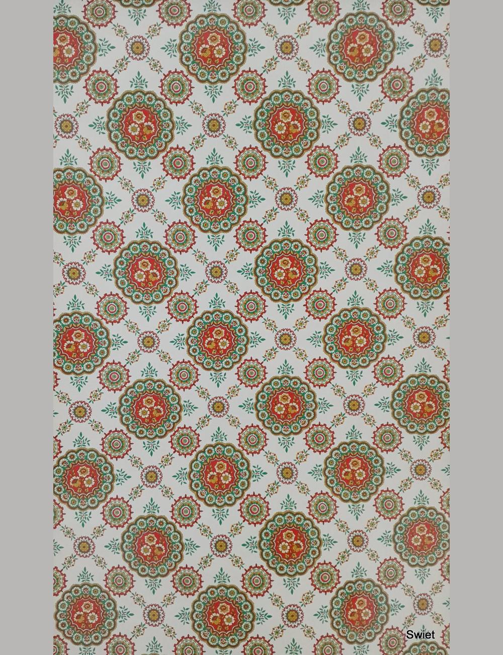 Retro mandala patroon