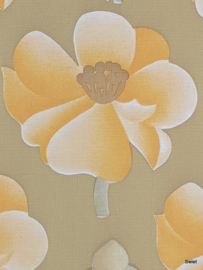 Flower power behang