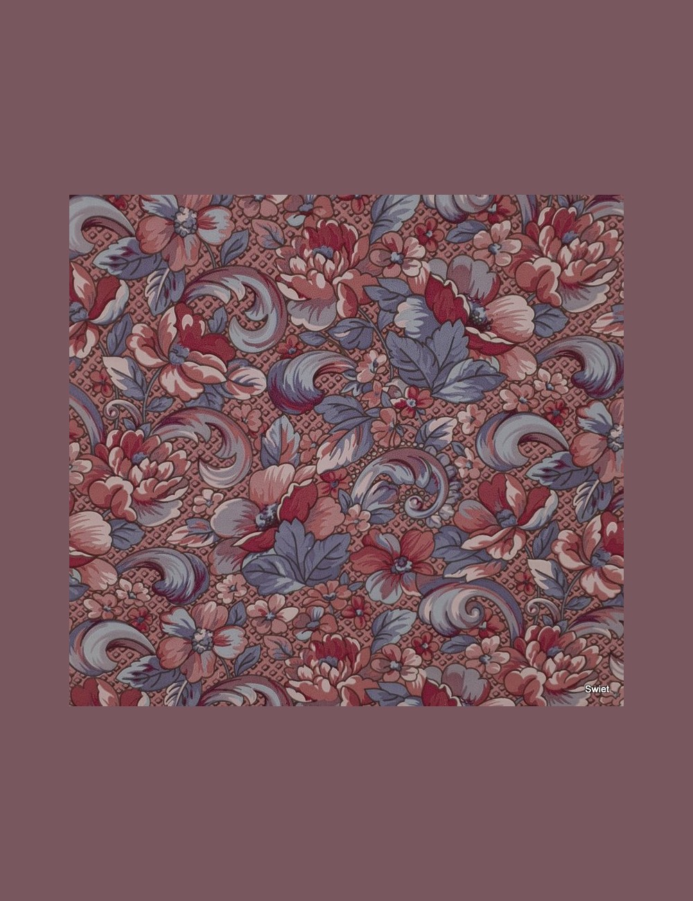 Groovy bloemenbehang