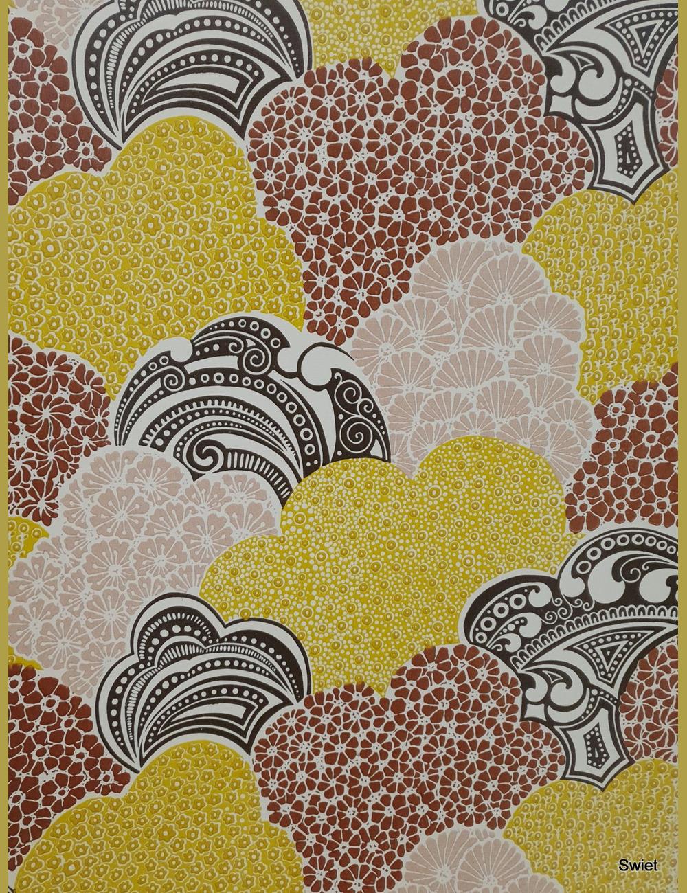 Groovy wolkenpatroon