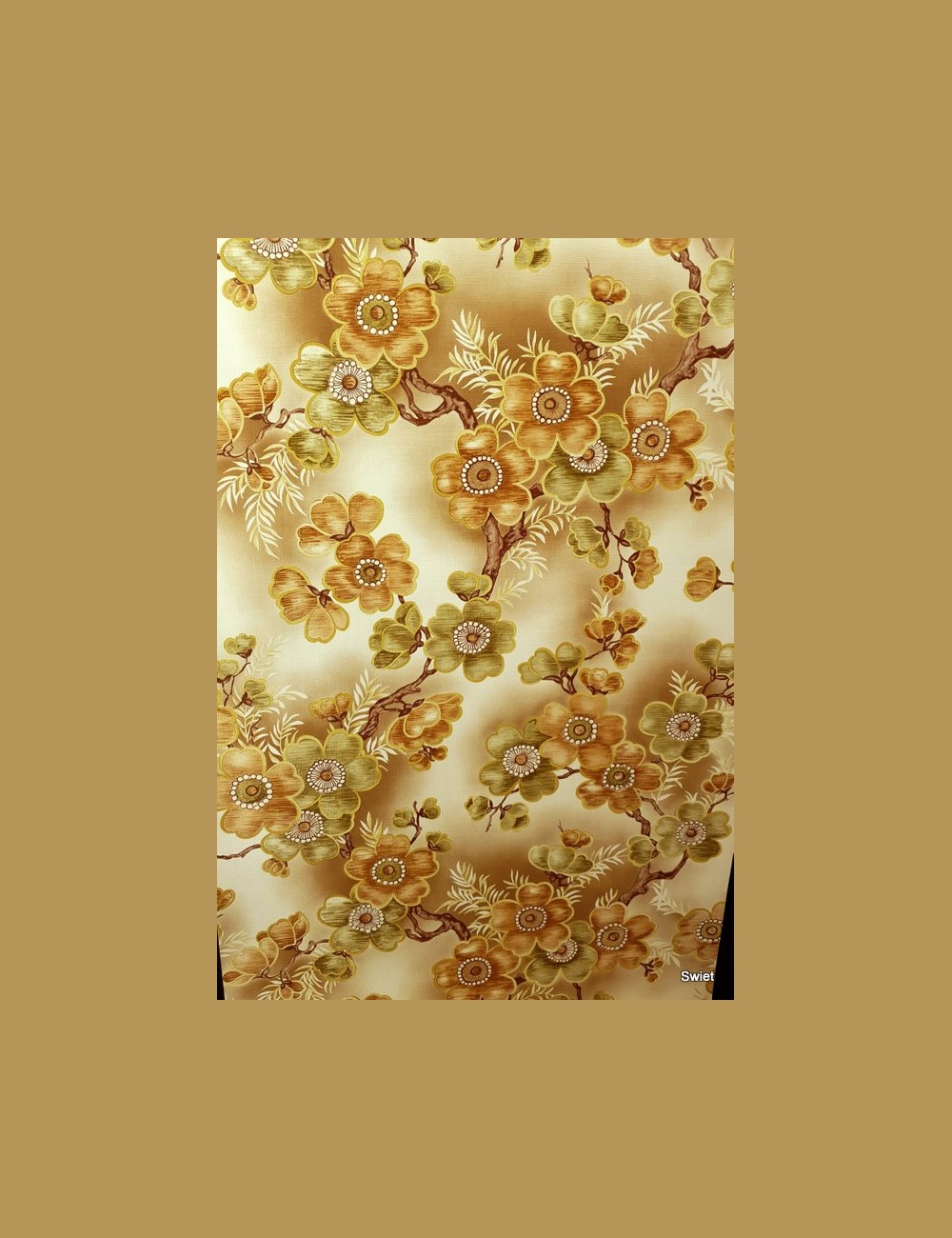 Superchique bloemenbehang