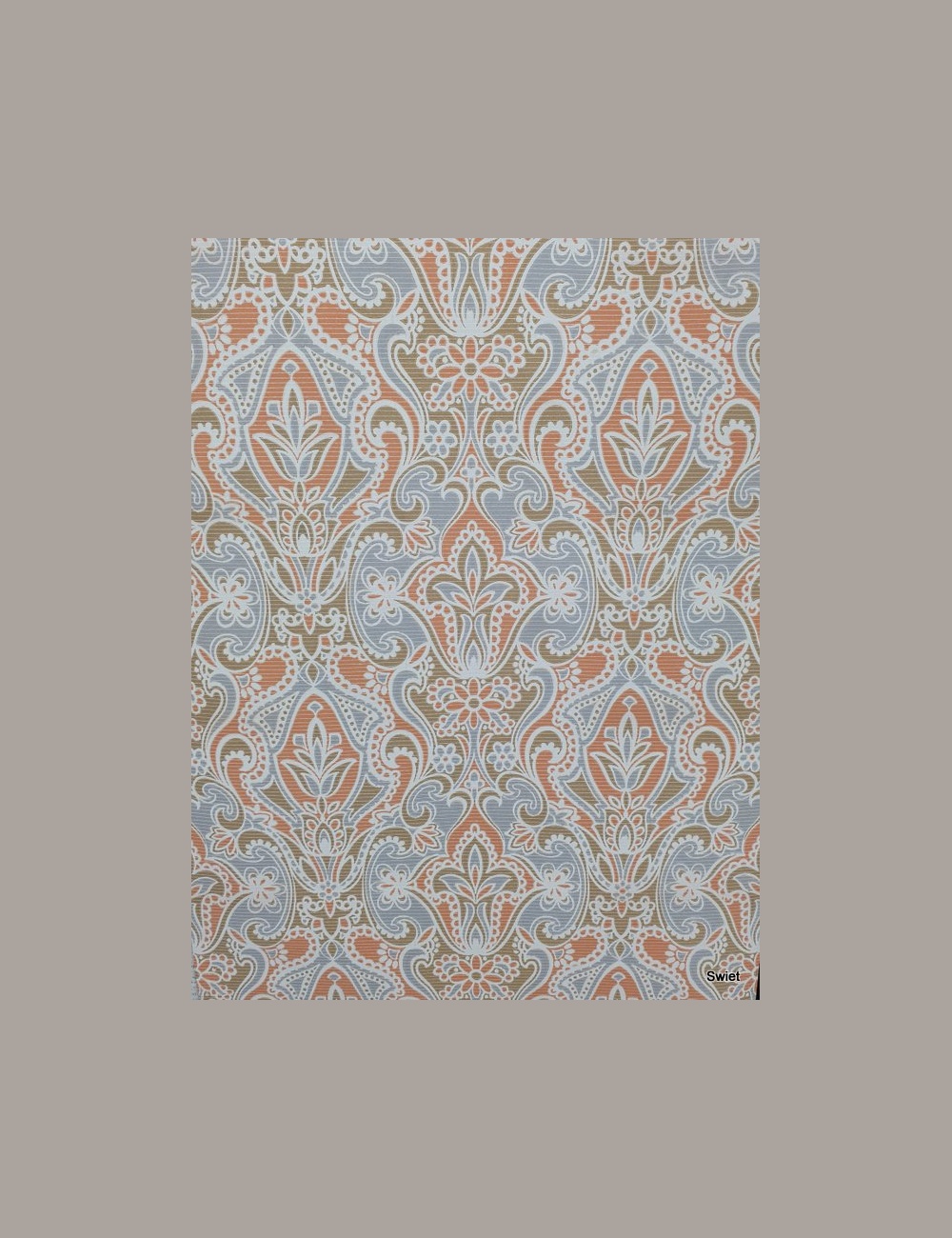 Schattig vintage barok behangpapier