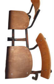 Vintage schoolbureau