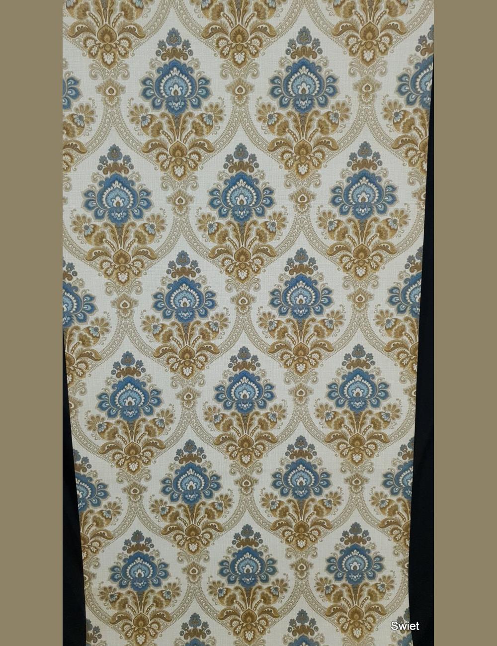 Blauw klassieke barok
