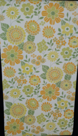 Vintage bloemen behang
