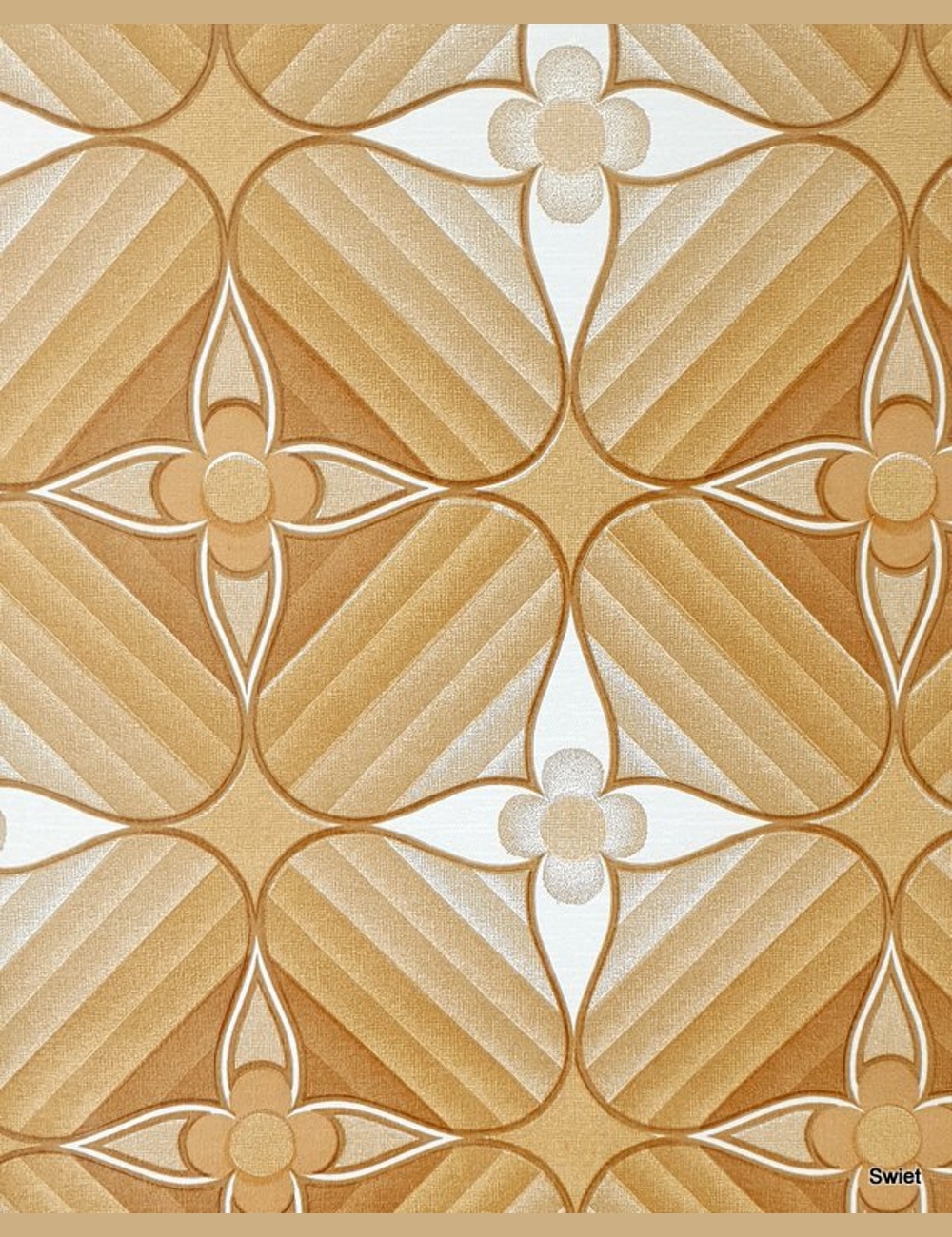 Geometrisch vintage behang