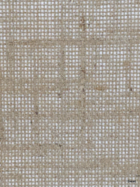 Echt vintage jute behang
