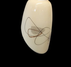 Vintage glazen hanglampje