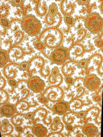 Vintage paisley behangpapier