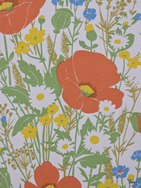 Lente bloemen behang