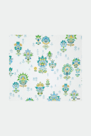 60s blauwe bloemenmix