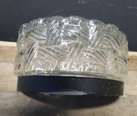 Vintage glazen plafonniere