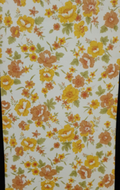 Vintage bloemenbehang