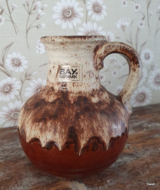West Germany vintage keramiek vaas
