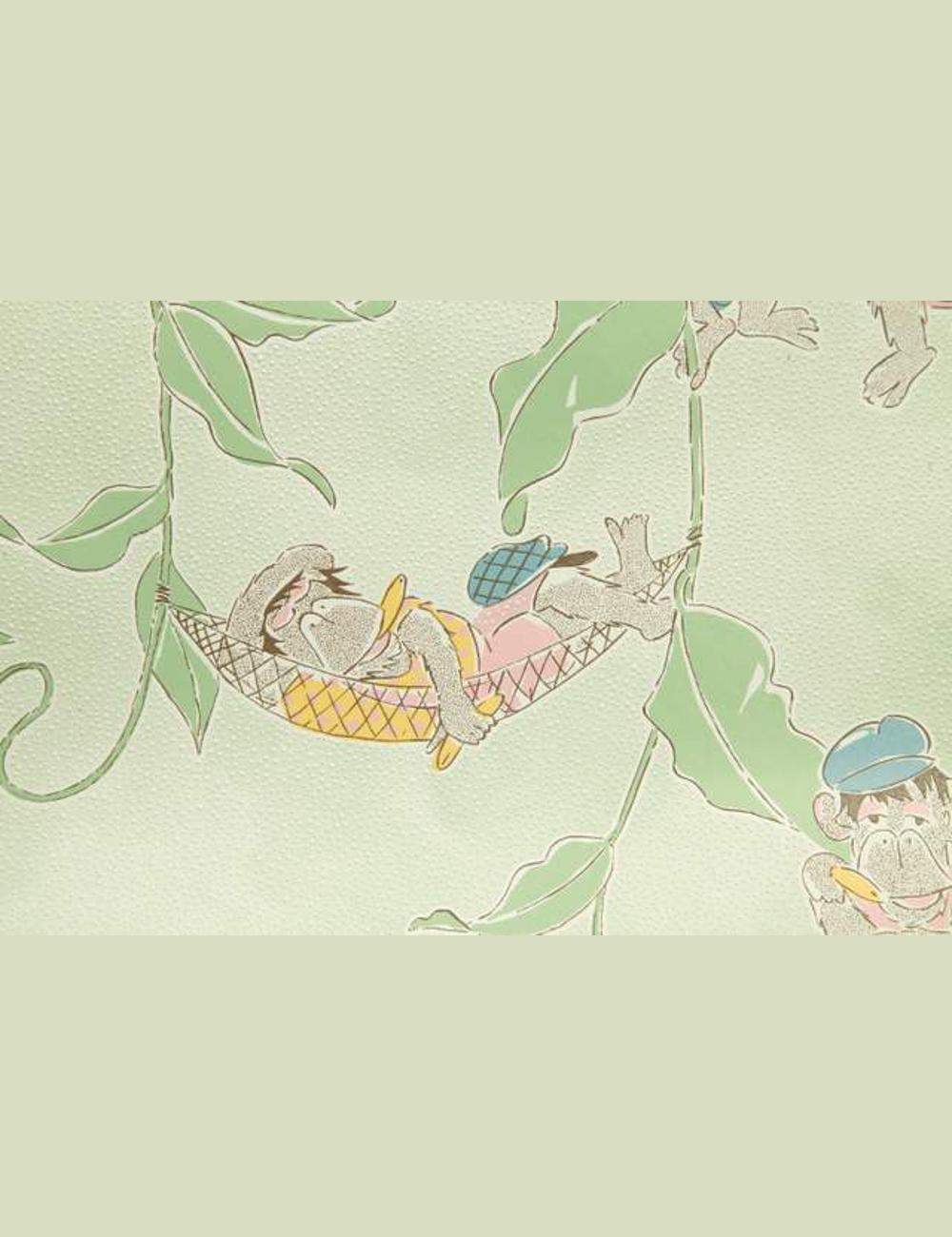 Vintage apenbehang