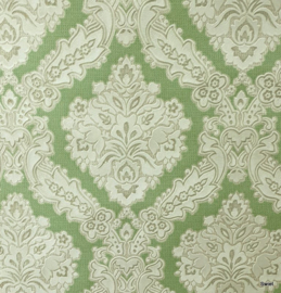 Barok behang in groen