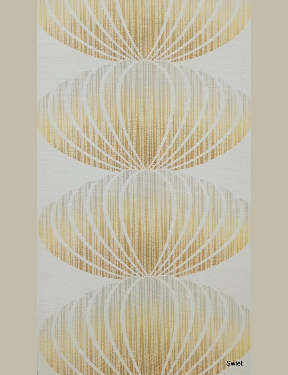 Space Age waaierprint