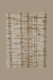 Vintage jutelook behang