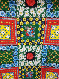 Patchwork look stof vintage