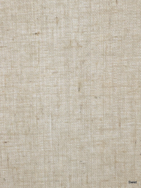 Vintage beige jute behang