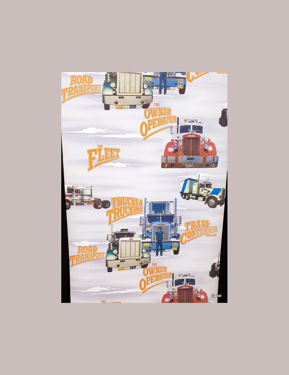 Vrachtwagen behang