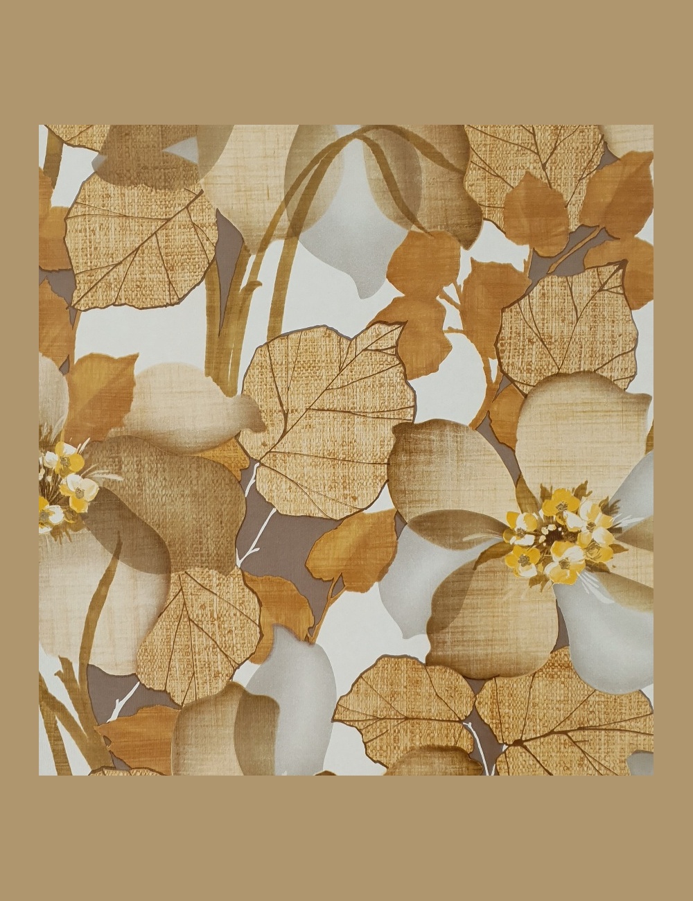 Bloemen behang