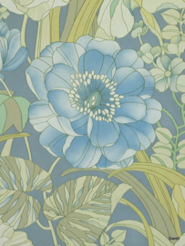 70s Flower power behang