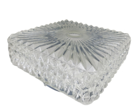 Vintage glazen plafonniere