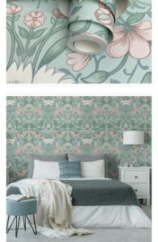 Jugendstil style behang