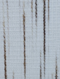 Jute met draadaccent