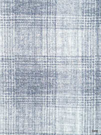 Jeansblauw ruitenbehang
