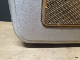 Vintage speaker voor de radio distributie