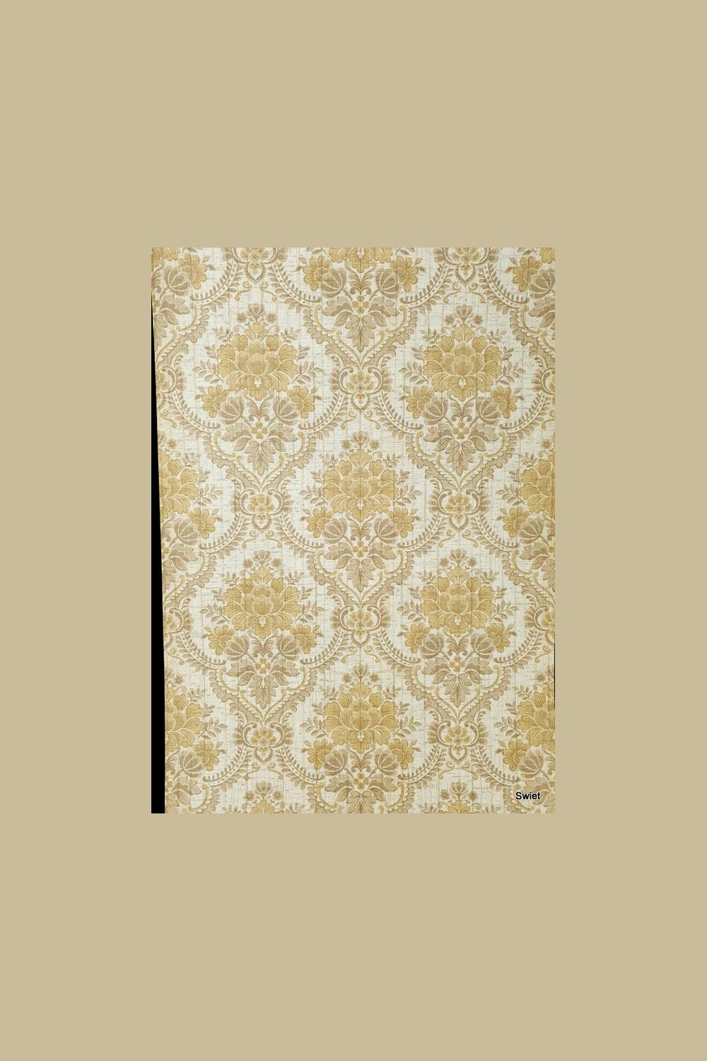 Barok beige behang