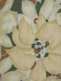 70s Bloemenbehang