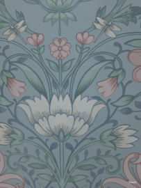 Jugendstil style behang