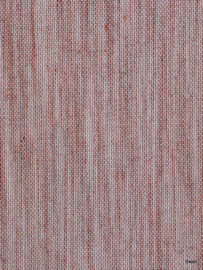 Echt rood jute behang