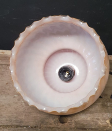 2102 Vintage opaline hanglamp