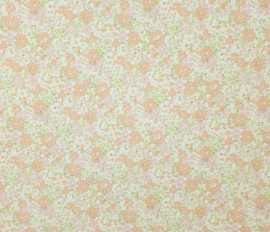 Zacht bloemetjesbehang