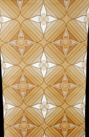 Symmetrisch vintage behang