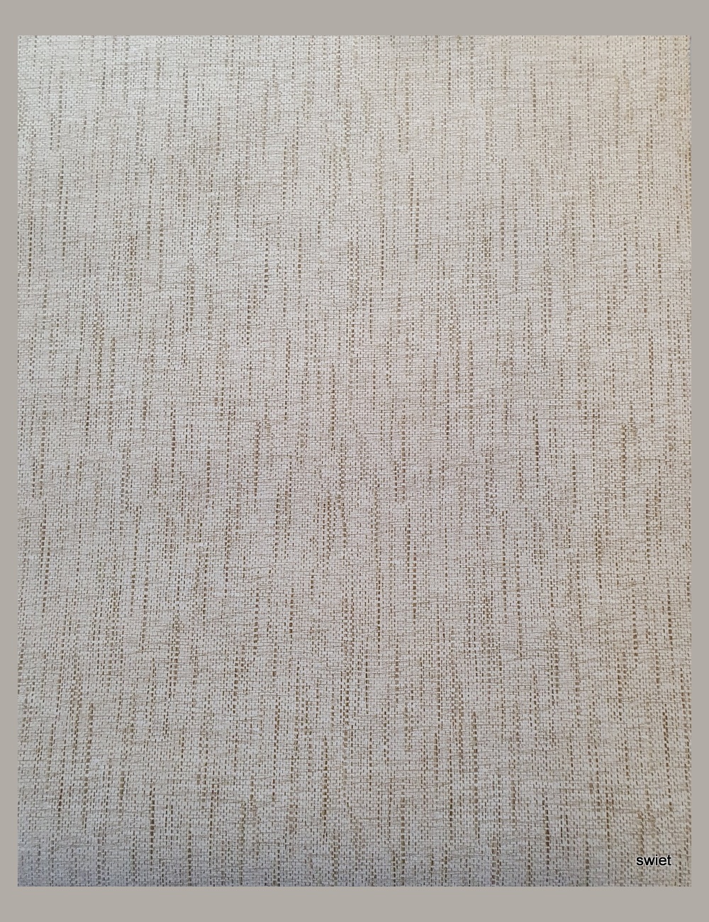 Jute look behang