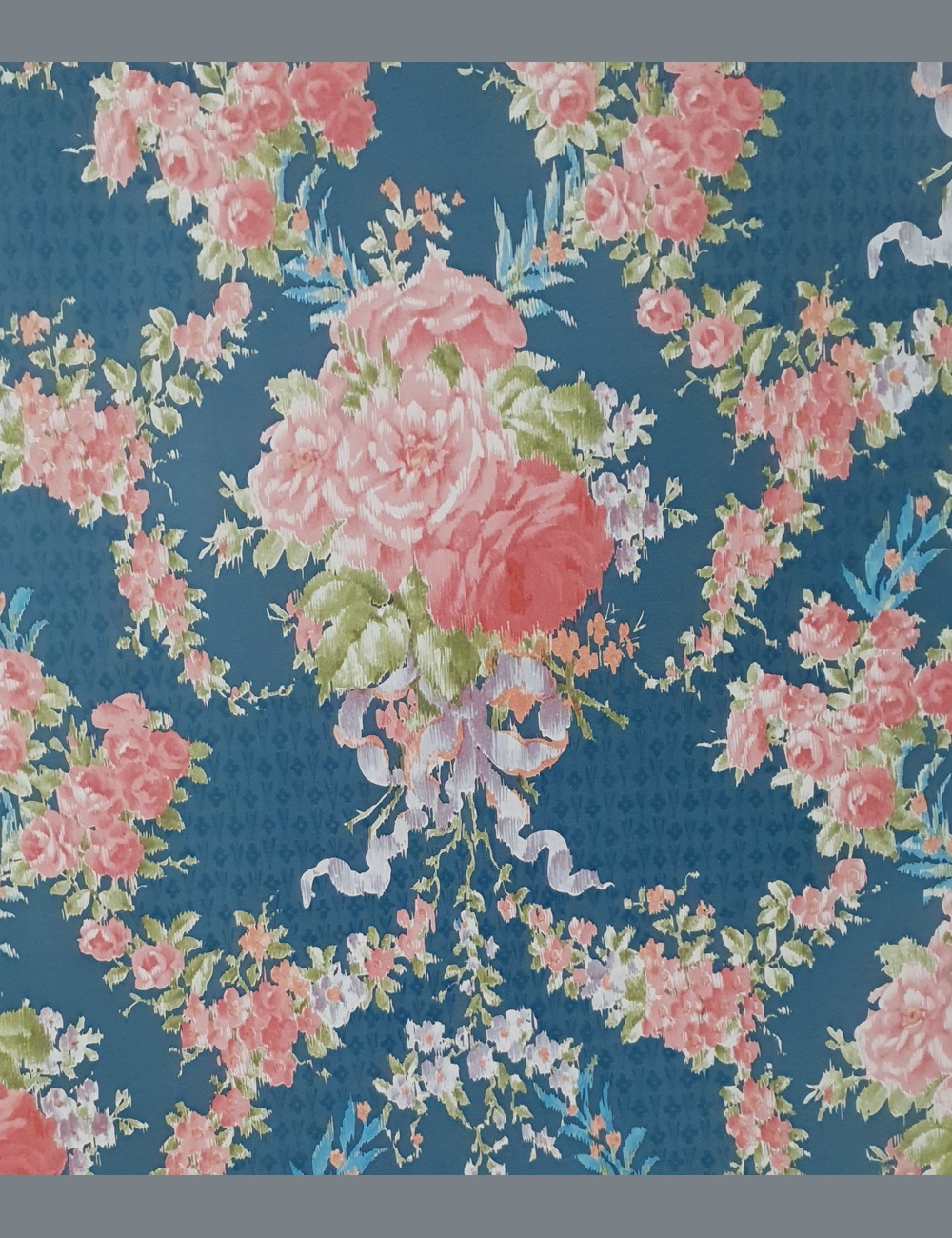 Klassiek bloemenbehang
