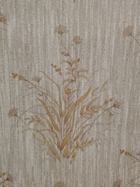 Vintage jutelook behangpapier
