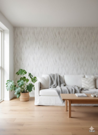 Jute met draadaccent