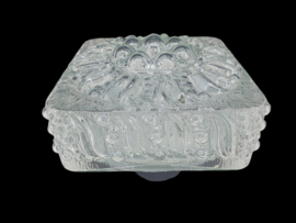 Vintage glazen plafonniere