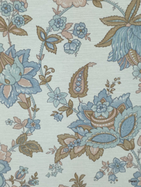 Paisley bloemen behang